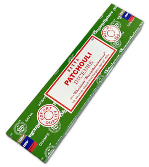Encens "Patchouli". Senteur terreuse. Idéal pour s'ancrer et se concentrer. Favorise la créativité et la purification.